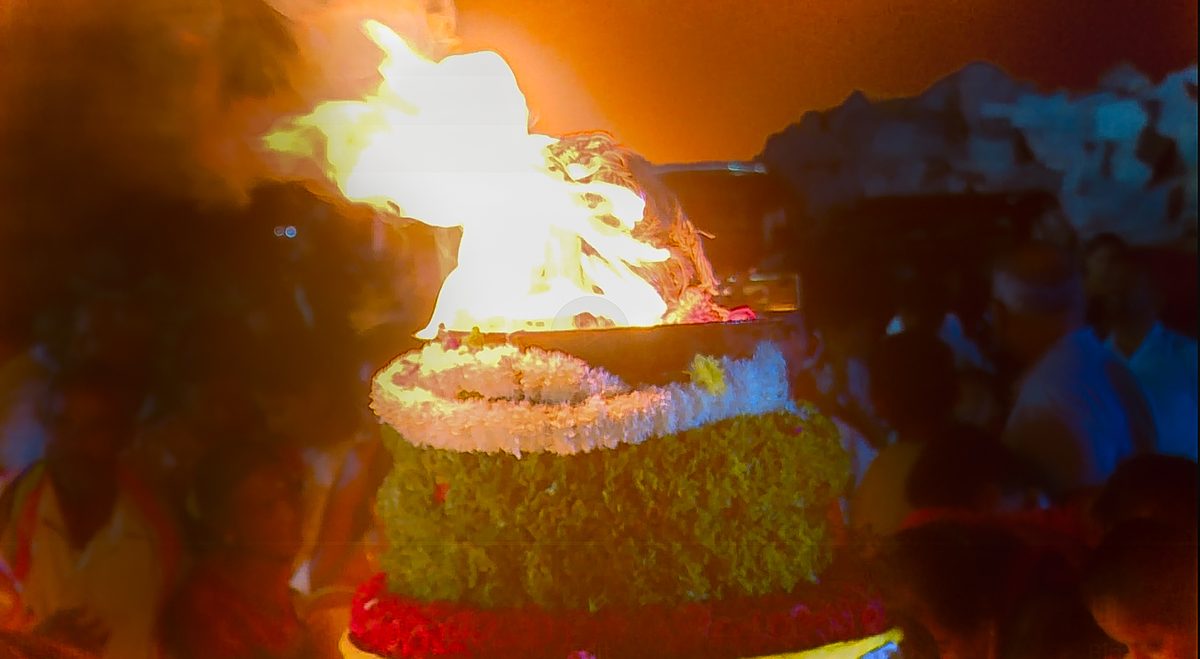 Karthika Pournami Jyothi lamps